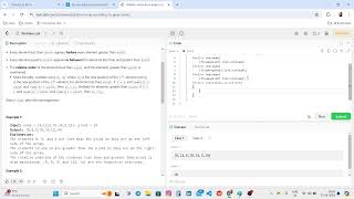 2161. Partition Array According to Given Pivot