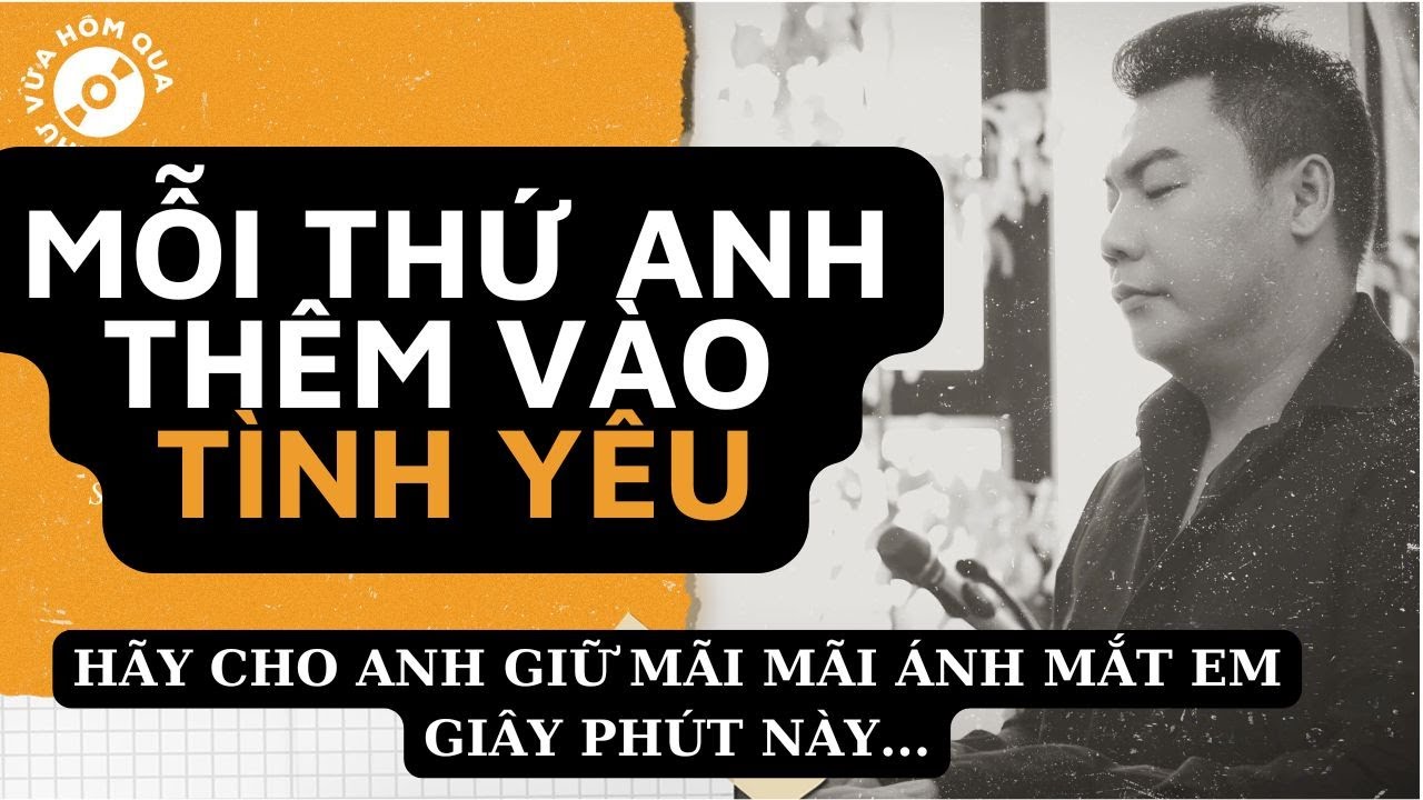 Mỗi Thứ Anh Thêm Vào Tình Yêu (Piano Ver.) | Hamlet Trương | Album Như Vừa Hôm Qua