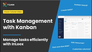 Video Tutorial: Task management with Kanban in InLoox Web App