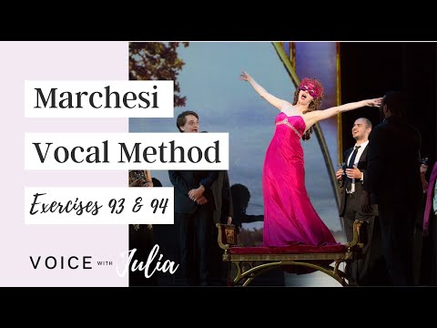 Mathilde Marchesi Bel Canto Vocal Method: Exercises 93 & 94