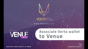 Associate Verto wallet to Venue