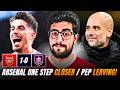 ARSENAL ONE STEP CLOSER! PEP GUARDIOLA LEAVING MAN CITY!