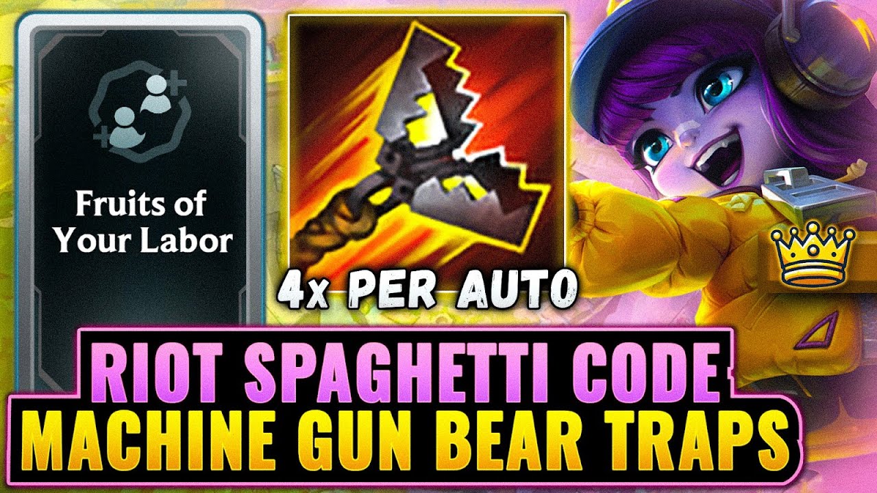 Machine Gun Lulu: Every Auto shoơts 4 Kled Q's??? - RIOT SPAGHETTI CODE | League Arena Gameplay