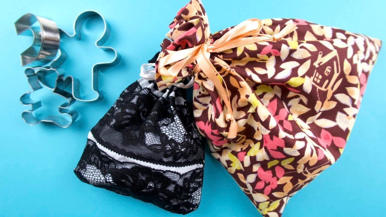 Jak na jednoduchý látkový pytlíček | Šití | DIY