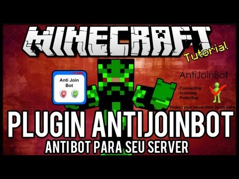 [Tutorial]AntiJoinBot - Anti Bot para seu Server Minecraft