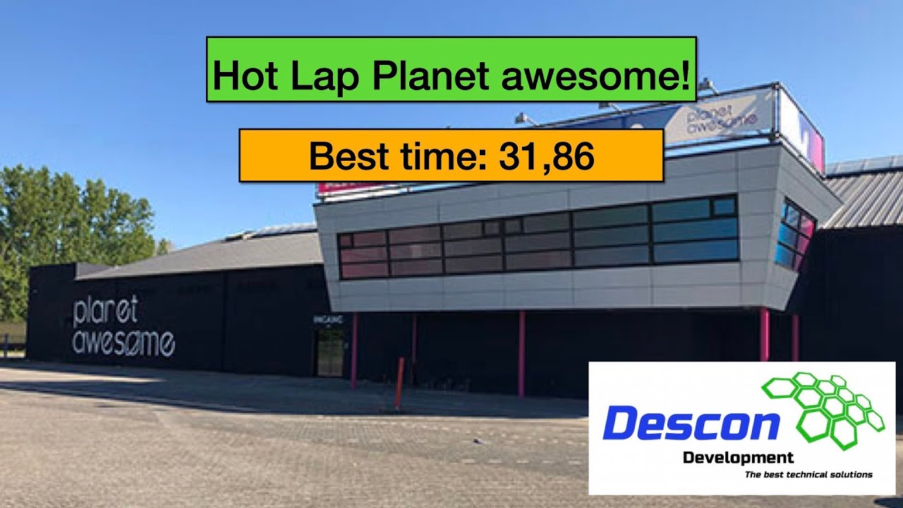 Planet Awesome Nijmegen Karting Hot Lap, 31,86 SEC!!