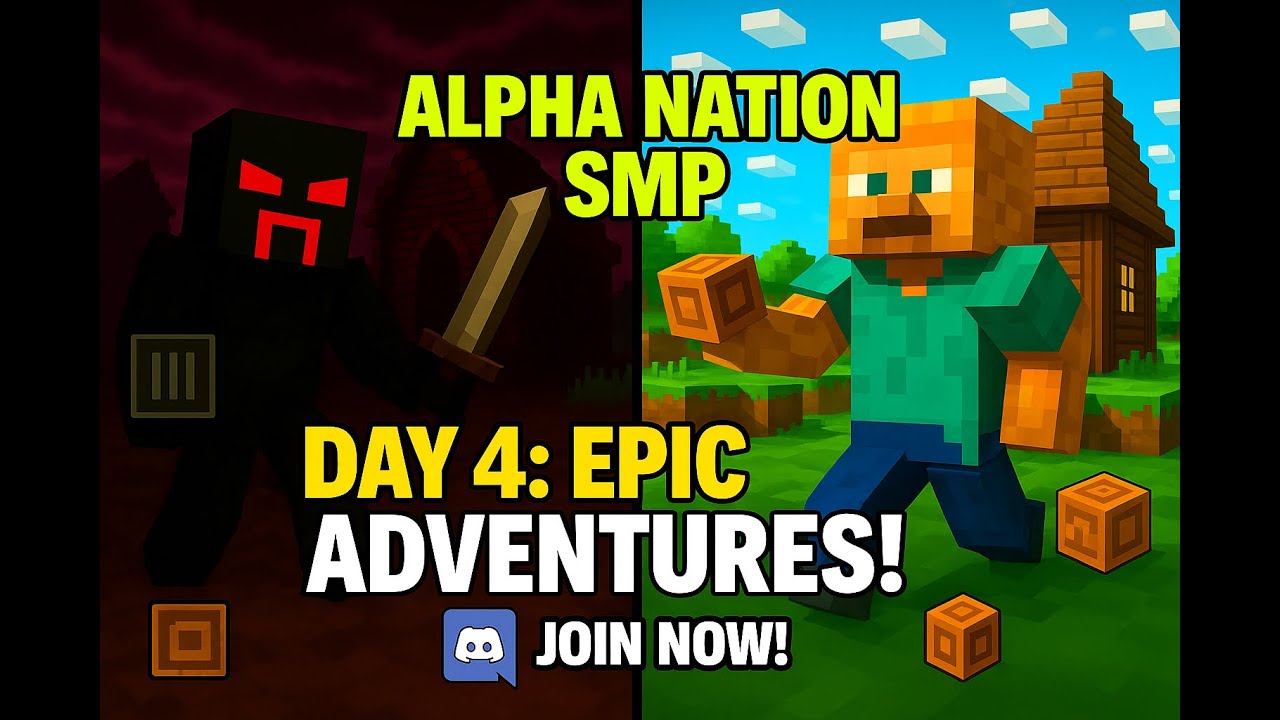 ALPHA NATION SMP Day 4 - YouTube