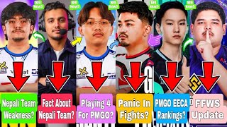 How is PMGO Money Distributed?💰| Gyantey Playing 4? | Ansh YT React! | What Is Nepali Team Weakness?