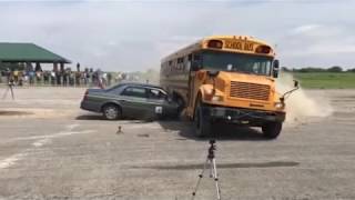 Smack! School bus crashes studied during accident investigators conference