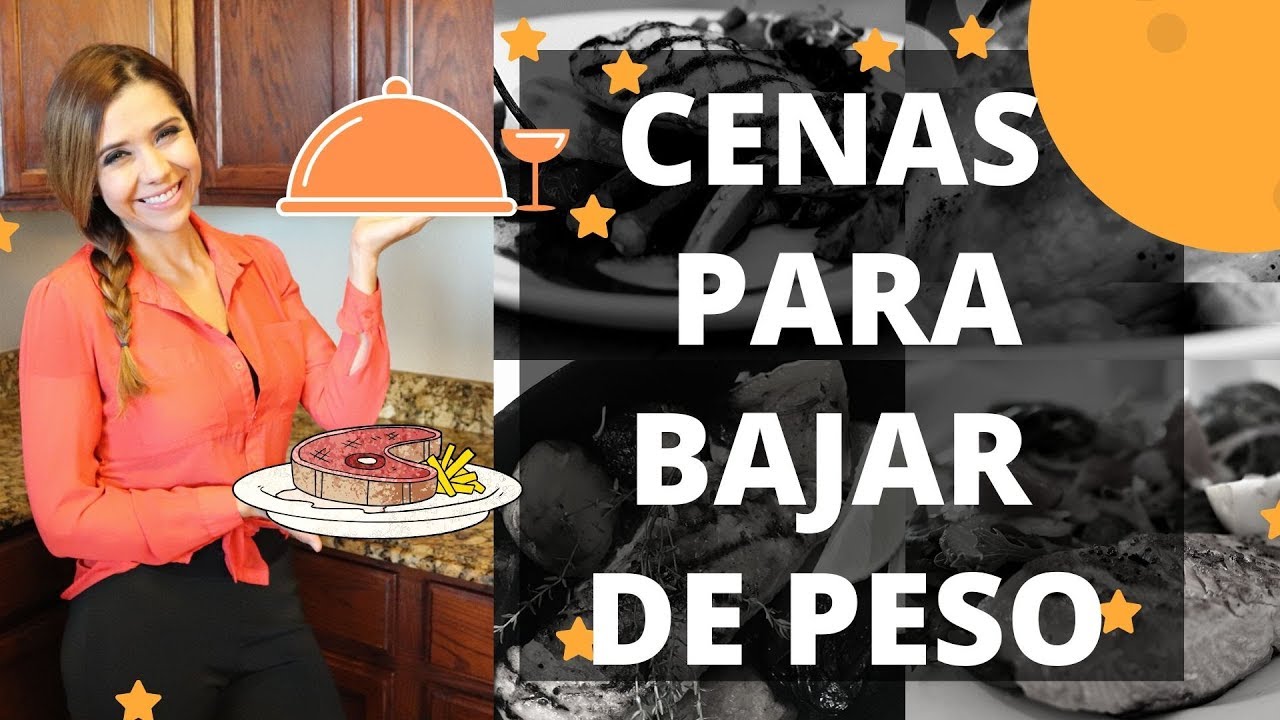 OPCIONES DE CENAS SALUDABLES | Para Bajar De Peso - YouTube