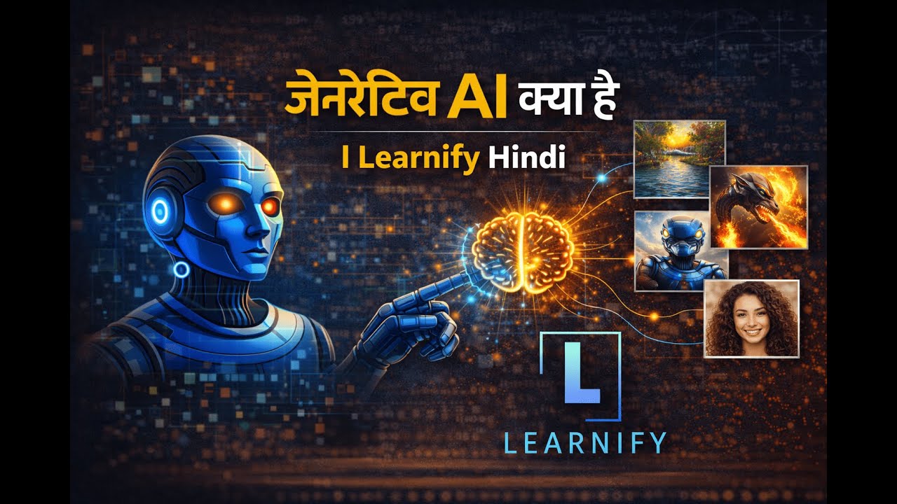 जेनरेटिव AI क्या है | Learnify Hindi - YouTube