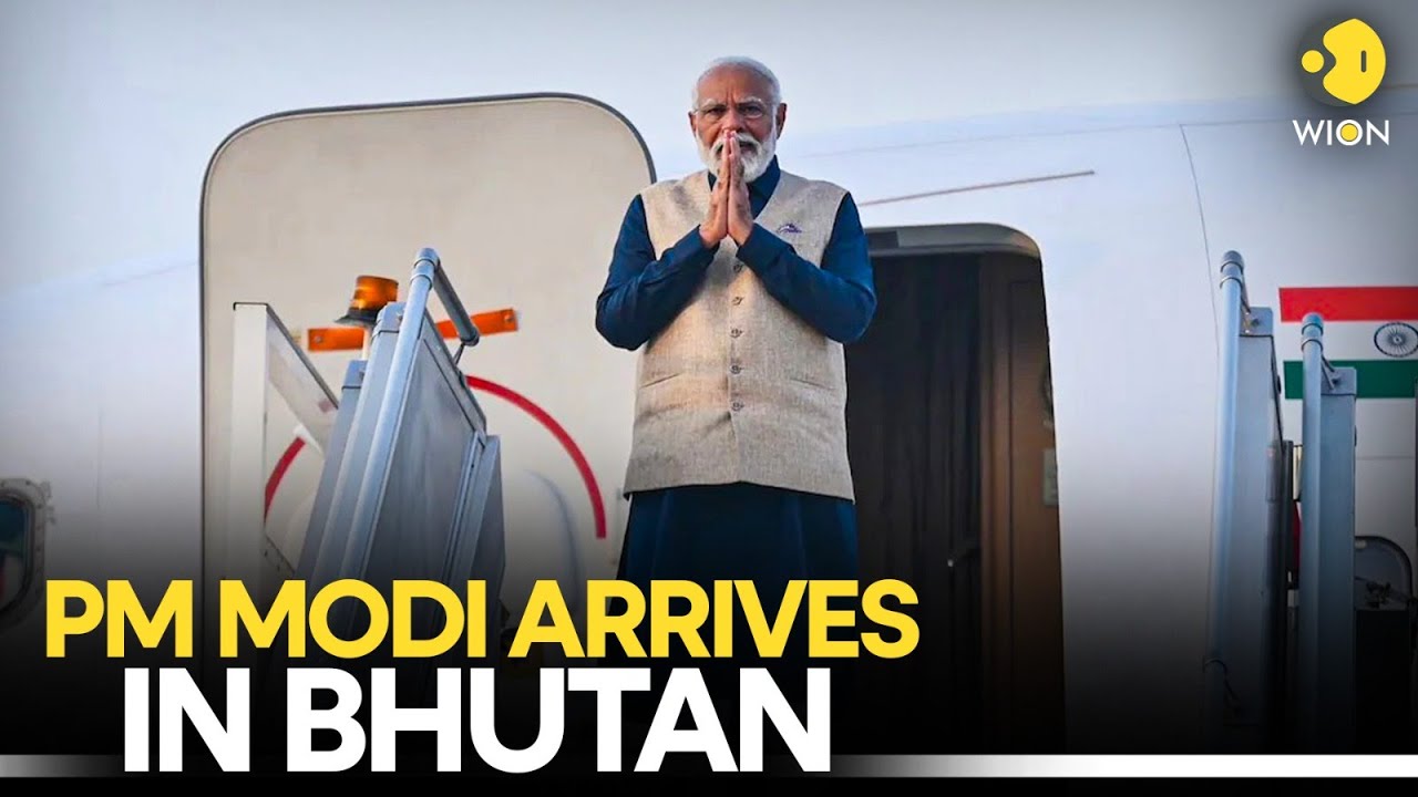 LIVE: Prime Minister Narendra Modi arrives in Bhutan | India | WION