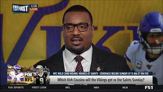 Chris Canty Strong react Kirk Cousins is back to getting no respect from Saints DE Cameron Jordan
