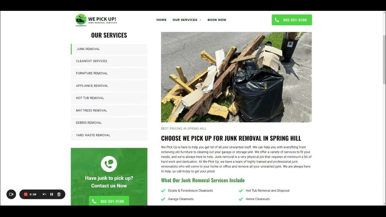 Fast and Affordable Junk Removal by We Pick Up Junk Removal YouTube