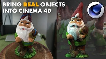 How to bring Real Life Objects into Cinema 4D: Photogrammetry Start to Finish.