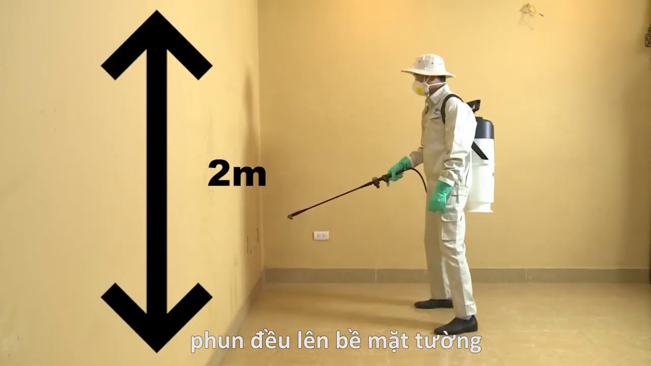 Hướng dẫn pha và phun chế phẩm trừ muỗi ICON 10 CS   Báo Dân trí