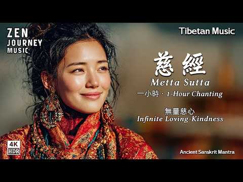 Metta Sutta: 1 Hour Loving Kindness Chant for Meditation & Deep Sleep