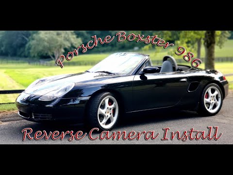 Porsche Boxster 백업 카메라 설치 방법 비디오