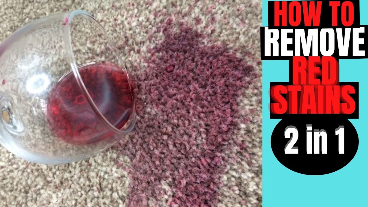 how to remove red stains from carpet with heat 100 Effective Ways to