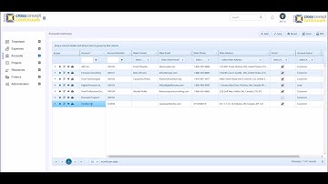 Accounts Training  - CrossConcept Continuum PSA