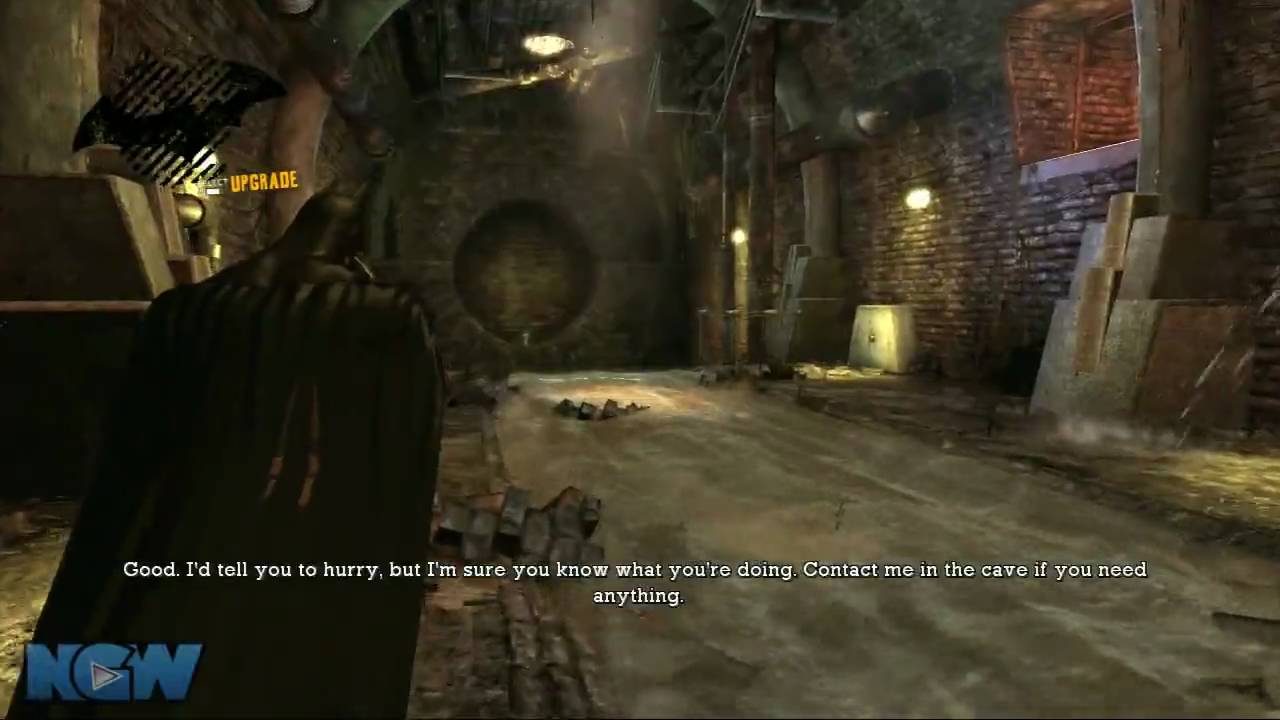 Batman Arkham Asylum Caves To The Batcave (Fixed Audio