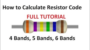 Formula to calculate resistor color code||Get Resistor Value by Innovative ideas