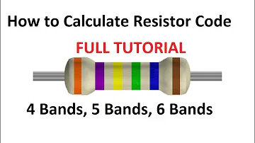 10k ohm resistor color code 4 band