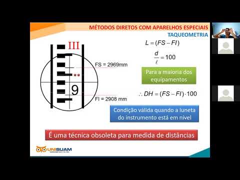 Vídeo: No levantamento taqueométrico f é chamado como?