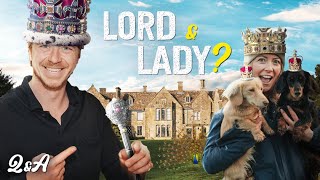 Q and A "Tell all" : Are we a LORD and LADY ? Did Emma Know what she was signing up to! screenshot 5
