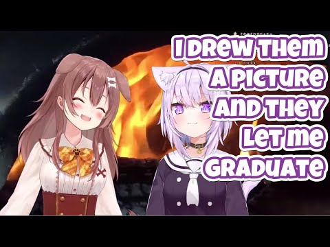 Korone and Okayu certainly had... unique high school experiences