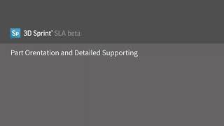 3D Sprint SLA Beta