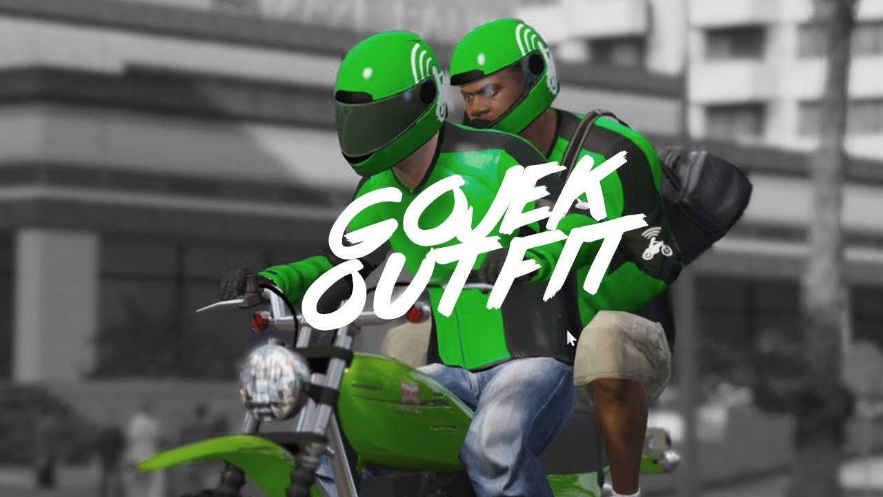 Cara Instal Gta V Gojek Skin Mod Youtube