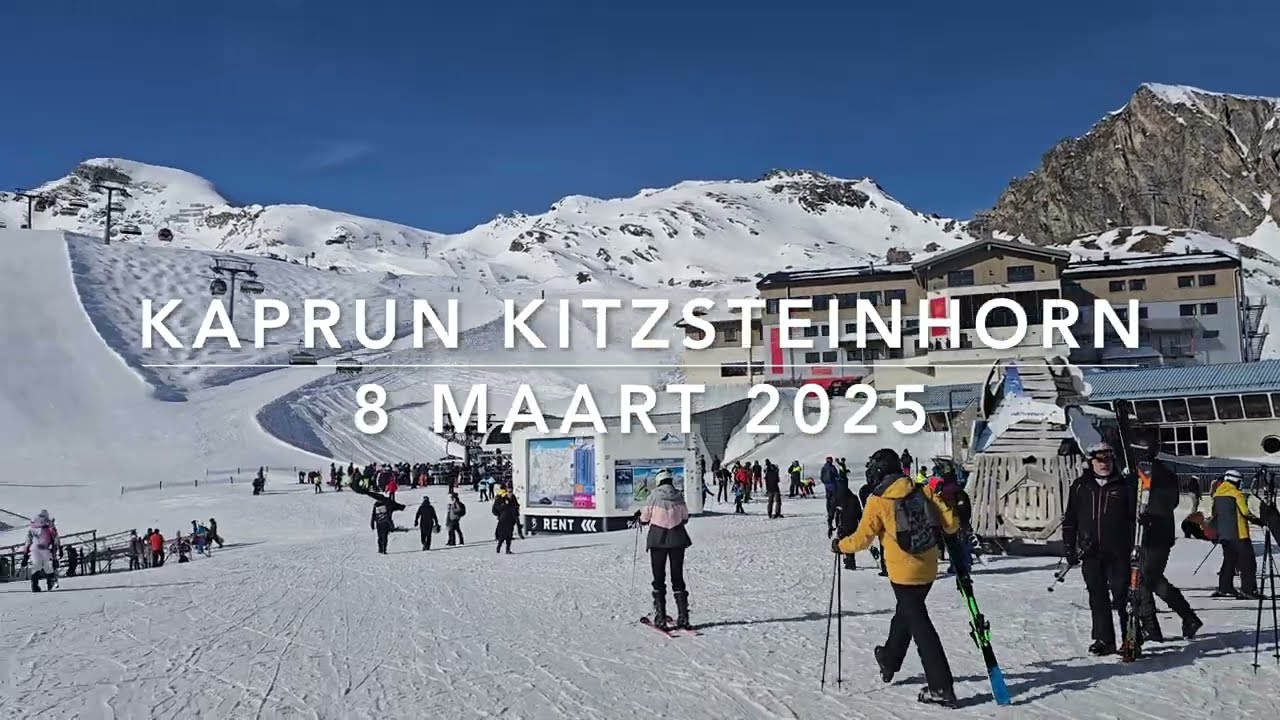 Kaprun Kitzsteinhorn 8 maart 2025