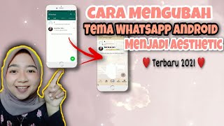 Cara Mengubah Tema Whatsapp Android menjadi Aesthetic Terbaru screenshot 4