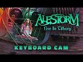 Alestorm - Live in Tilburg // Elliot Vernon Keyboard Cam