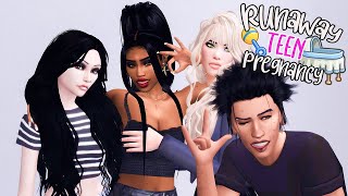 NEW BAND MEMBER? | 🤰🏾 RUNAWAY TEEN PREGNANCY CHALLENGE: #17 🤰🏾 | The Sims 4 LP