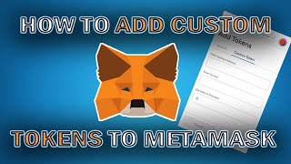 MetaMask: Adding Custom Token (ERC20) To MetaMask Crypto Wallet!