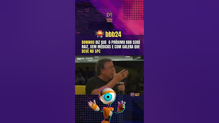 #BBB24 Boninho diz que BBB 24 será RAIZ! Só entra quem tá com nome sujo 😂