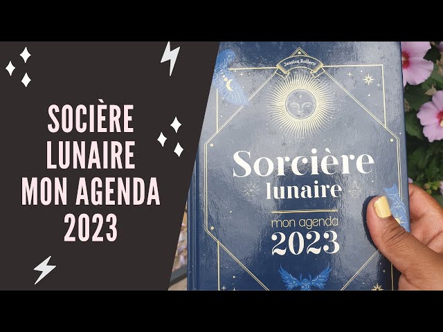 MON AGENDA DE SORCIERE 2024