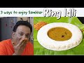 Ring Idly - Sambhar Recipe with Fresh Masala - Soft Idli and Drumstick Breakfast Sambhar Recipes