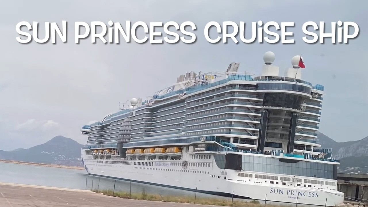 Three weeks on the Sun Princess Cruise Ship!