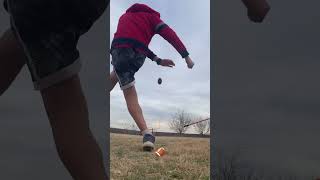 Kicking A Football Through A Field Goal Post Sgood