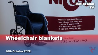 Wheelchair blanket manufacturer donates last stock