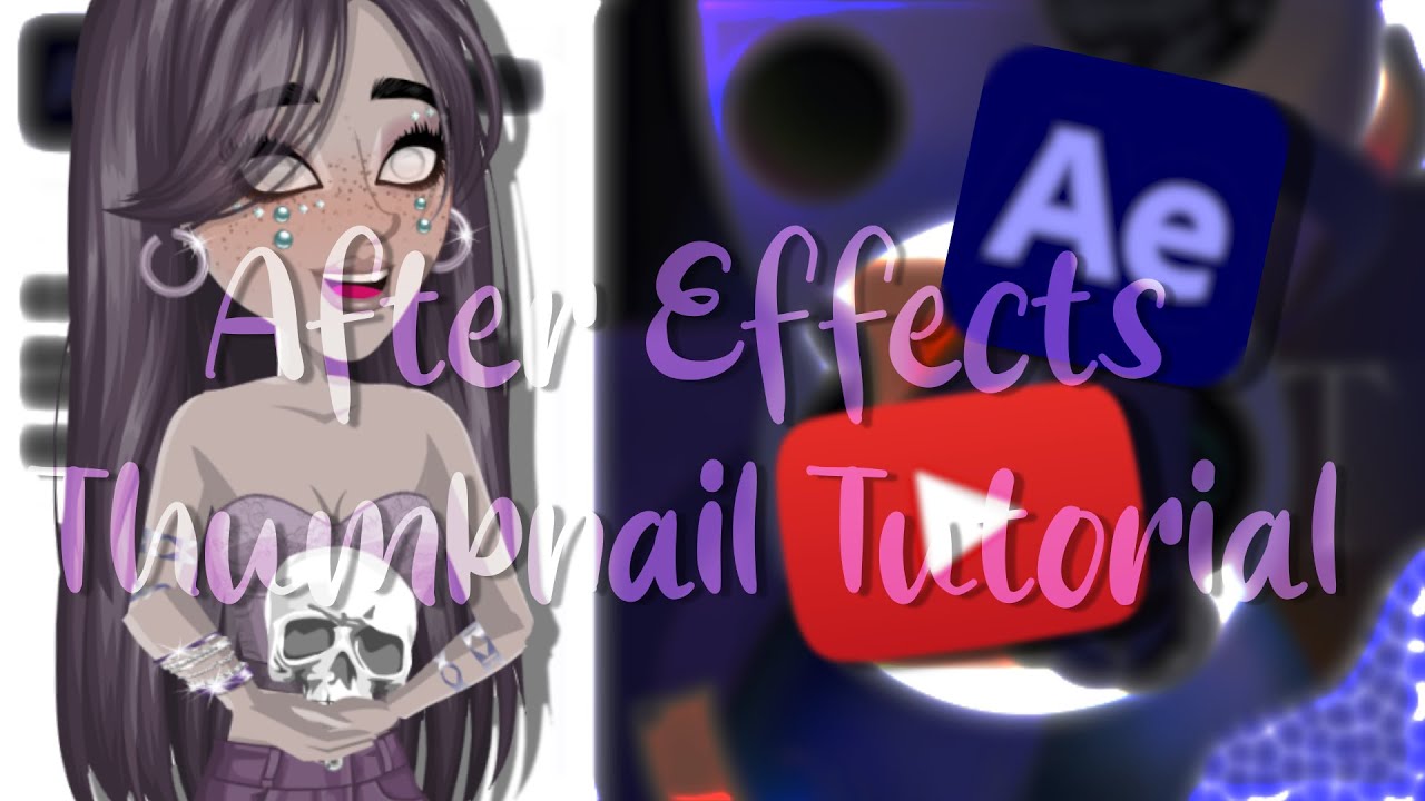 Thumbnail Side Effects How to make Thumbnails on After Effects for YouTube! - YouTube