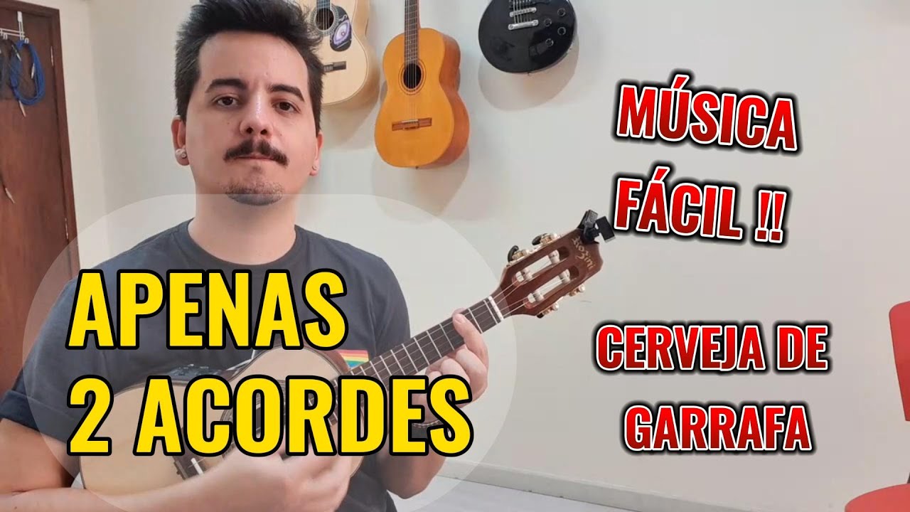Cerveja de garrafa | Música FÁCIL para cavaquinho INICIANTE (atitude 67)