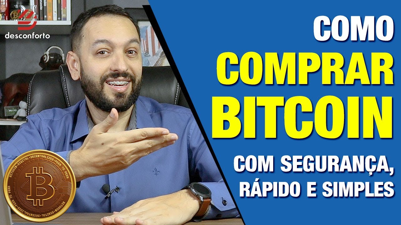 COMO COMPRAR BITCOIN COM SEGURANÇA - Passo a passo rápido e simples pra  comprar a criptomoeda