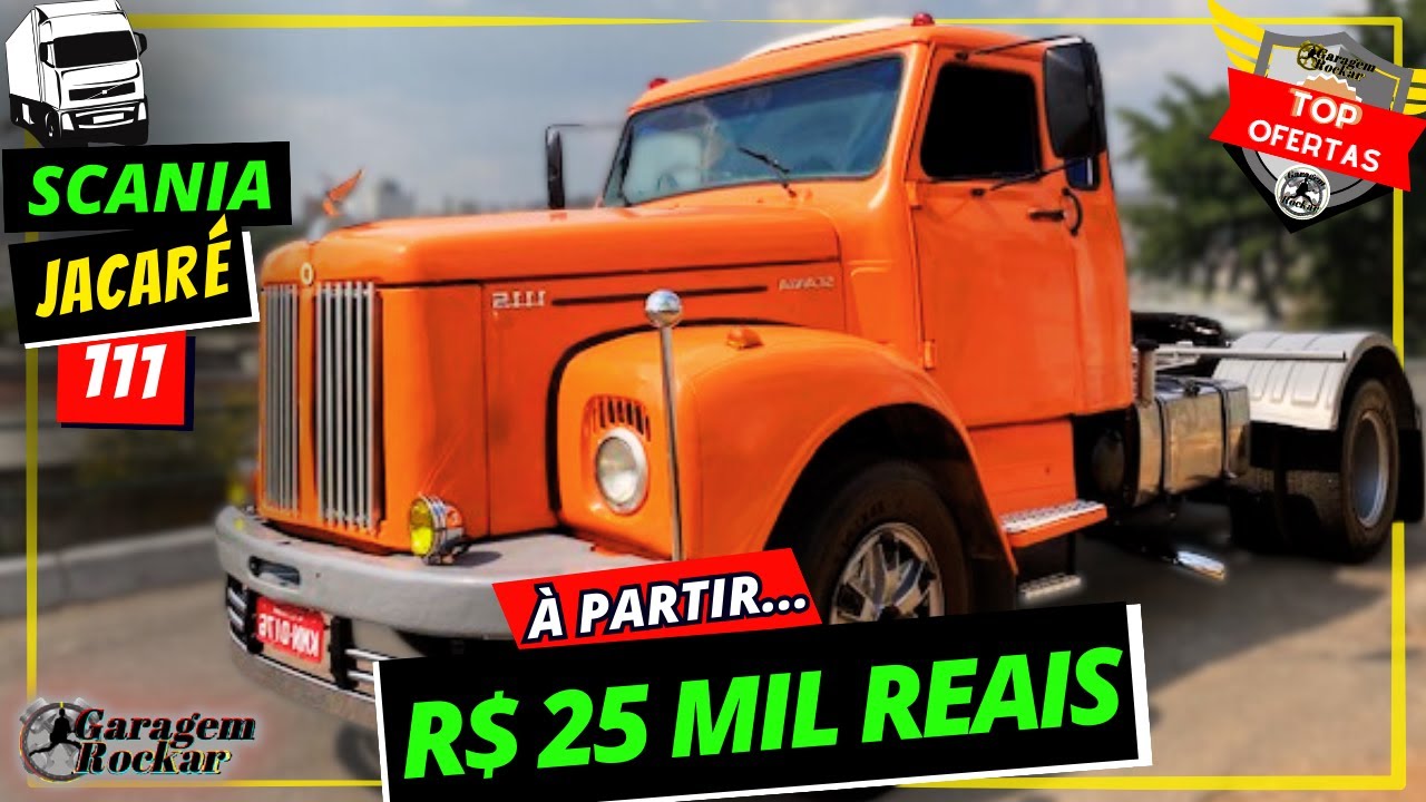 SCANIA 111 JACARÉ QUALIFICADO BARATO A VENDA [À PARTIR DE 25 MIL] Top Ofertas Rockar 