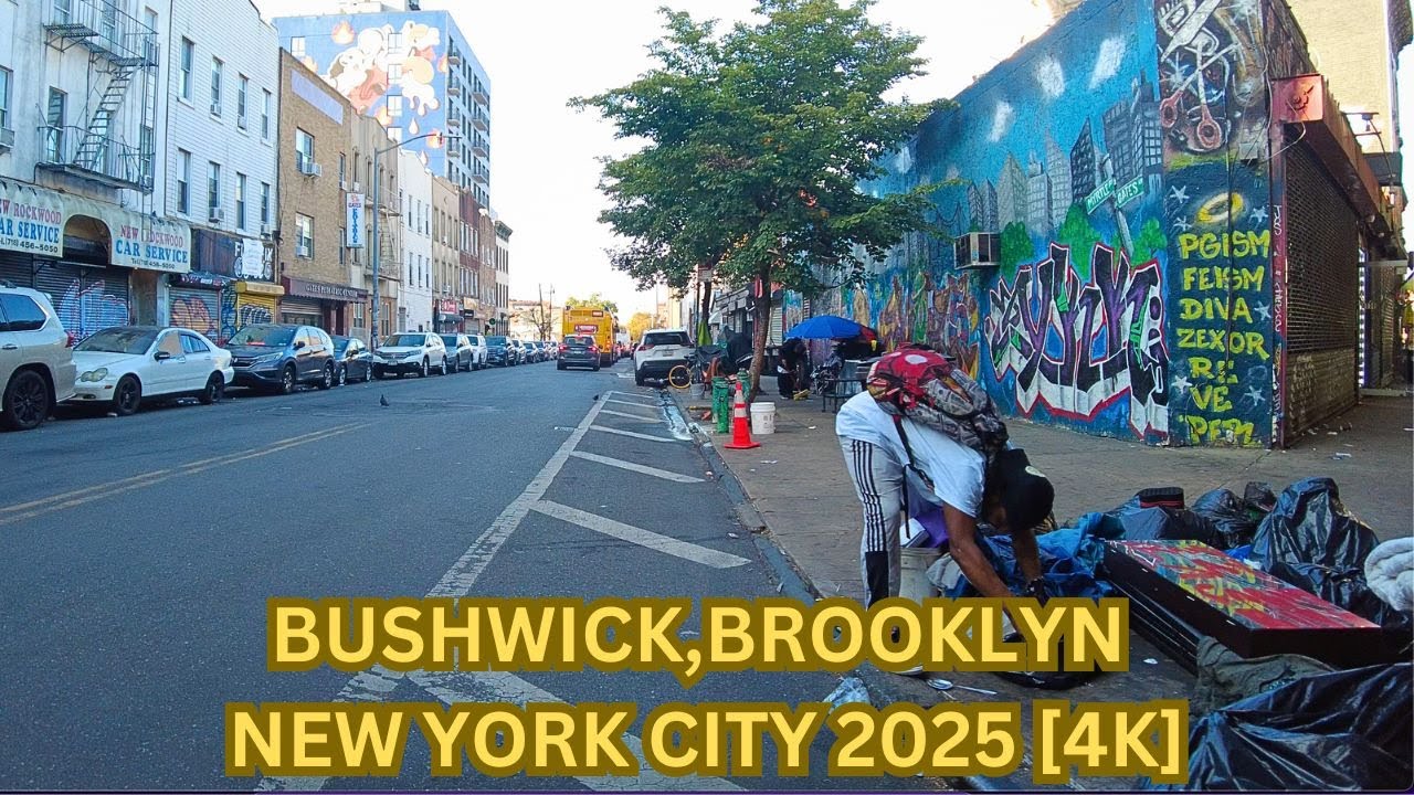 Life in Bushwick Brooklyn. September 2025 New York City Walking Tour [4K]