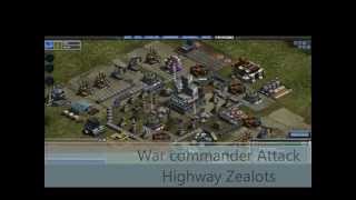 War Commander Attack highway Zealots lv20