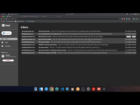 Project 3 Mail | HarvardX | CS50W 2020 | JeevanKumarR